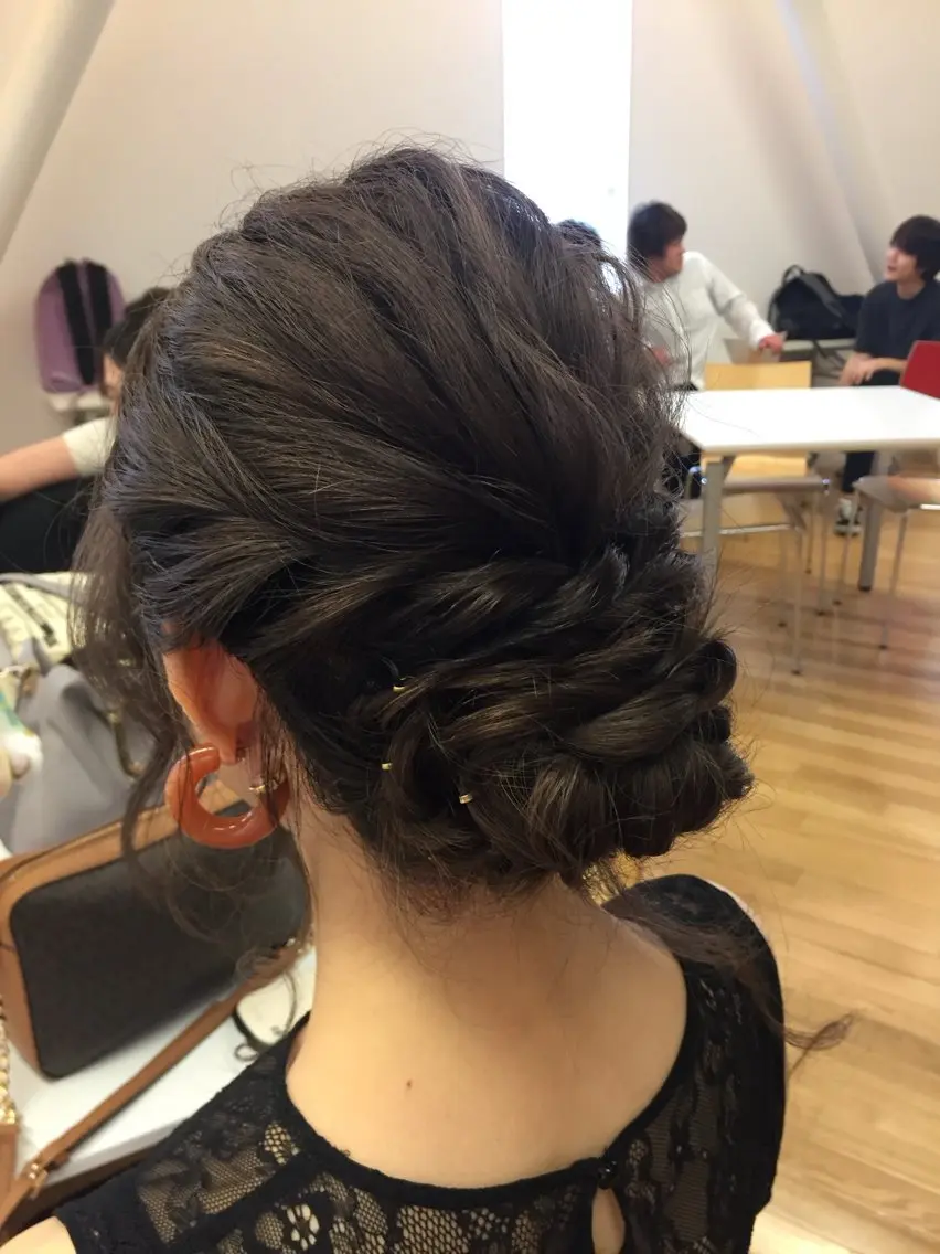 ヘアアレンジ hair make もりした ゆうのヘアスタイル