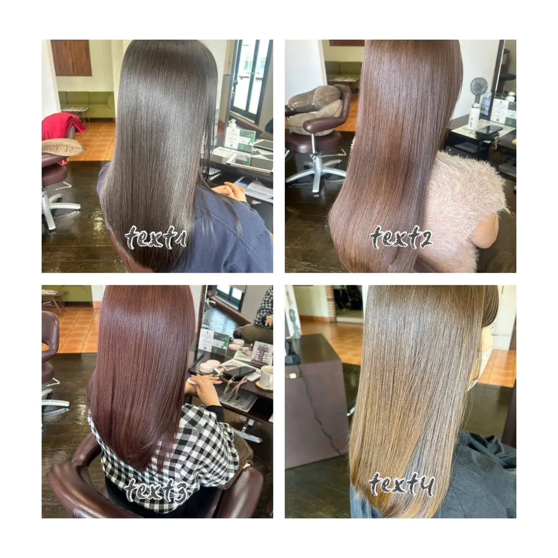 💙艶髪×髪質改善💙髪質改善カラー➕トリートメント（煌水込み）✂️カット✂️の写真