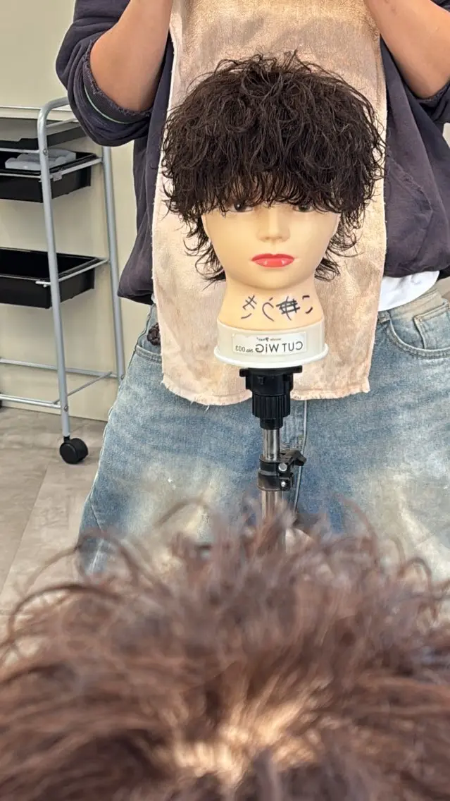 パーマ パーマ 斎藤 光のヘアスタイル