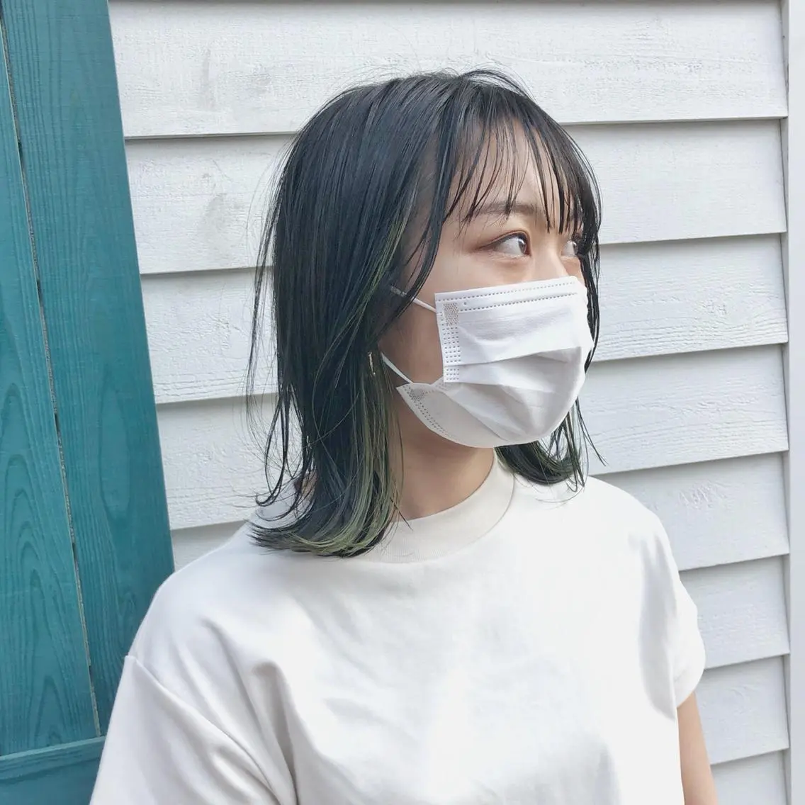 ショート カラー ヘアカラー 山崎 俊介のヘアスタイル