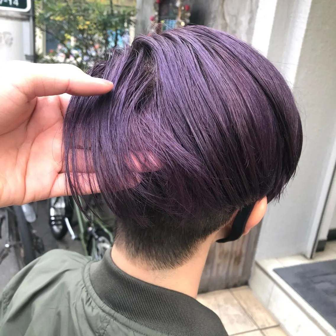 ショート カラー ヘアアレンジ 清楚/韓国 風/レイヤー/拓朗のヘアスタイル