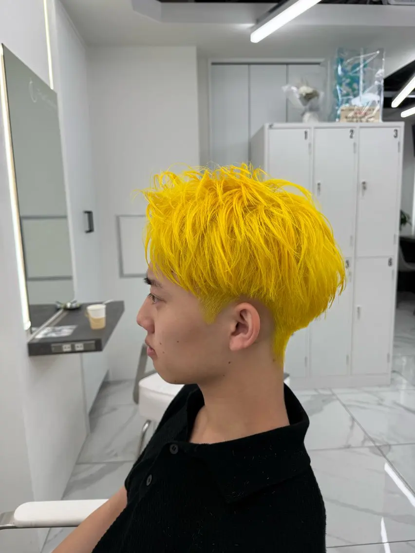 ショート カット ヘアカラー 【色気×韓国ヘア】 DAISUKEのヘアスタイル