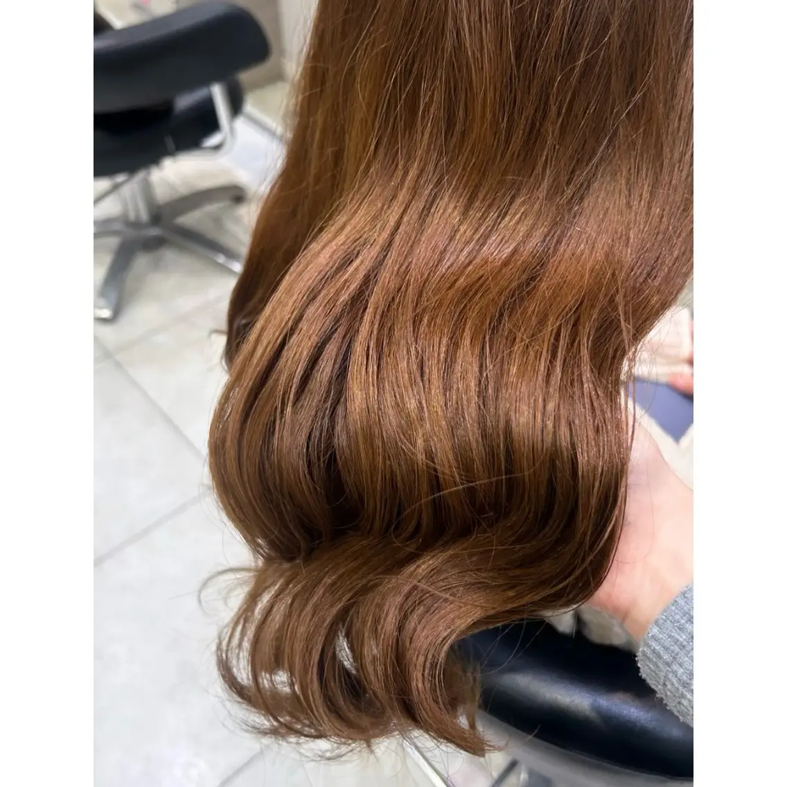 ロング スパ/カラー/巻き髪 𝐑𝐔𝐍𝐀のヘアスタイル