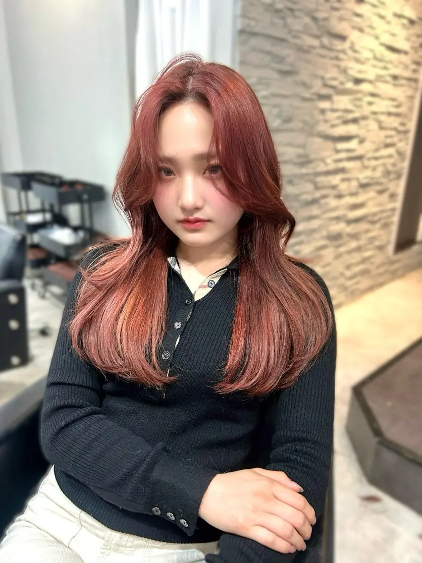 ロング カラー カット ヘアカラー トリートメント 💘大人可愛く💘 Natsuki❥❥❥のヘアスタイル