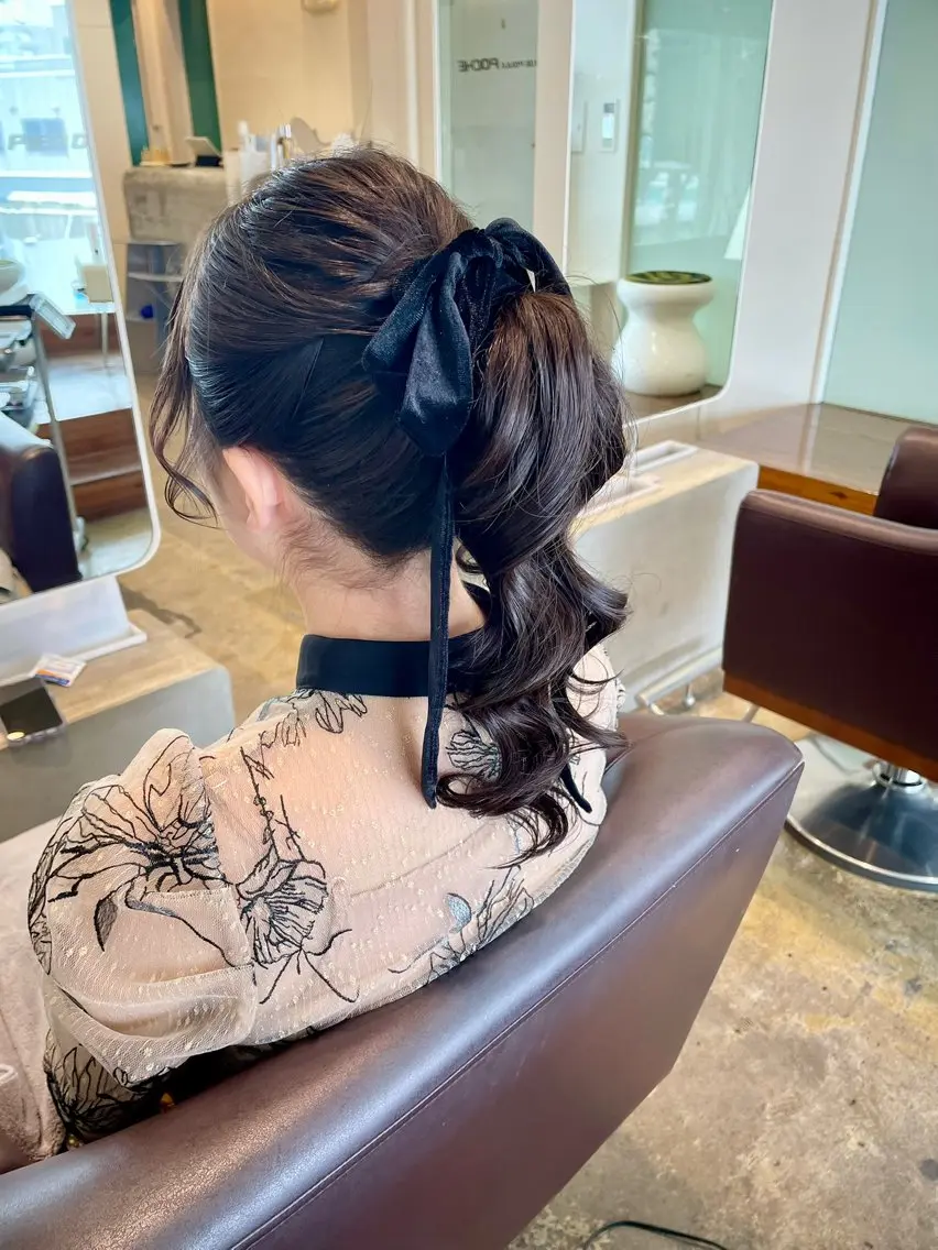 ヘアアレンジ 中村 碧のヘアスタイル