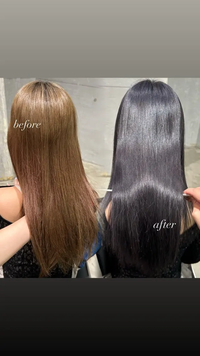 ꒰ 8月限定⚠︎︎ ꒱🧑🏼🦰ダブルカラー《ブリーチ+フルカラー》+クイックトリートメント🥣 ͗ ͗の写真