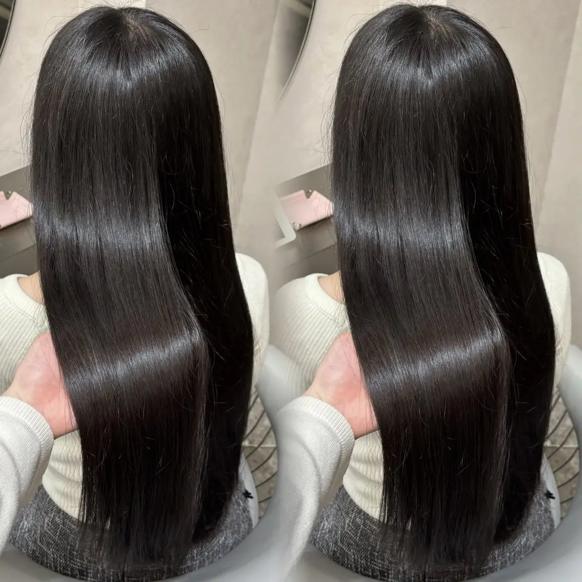 ロング カラー 髪質改善 yurina🩰新宿 艶カラー・アレンジのヘアスタイル