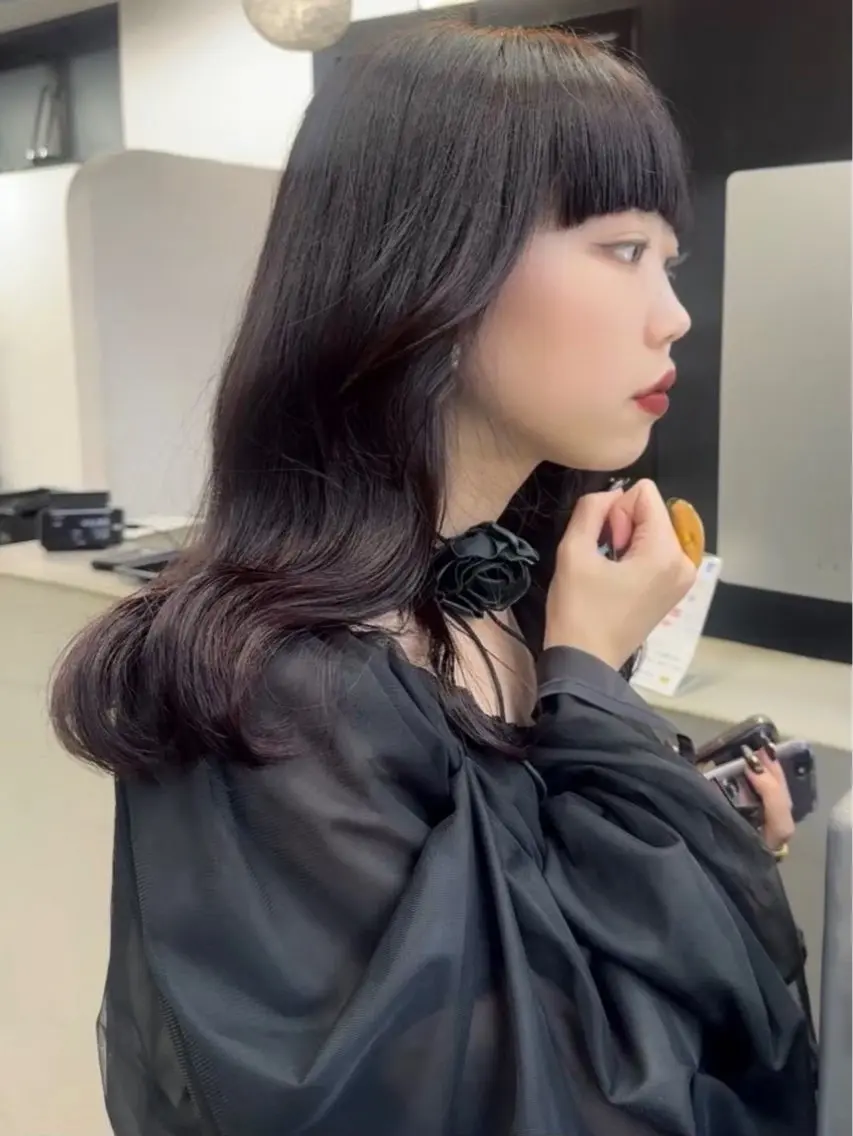 セミロング カラー マナ /透明感カラー🩰のヘアスタイル