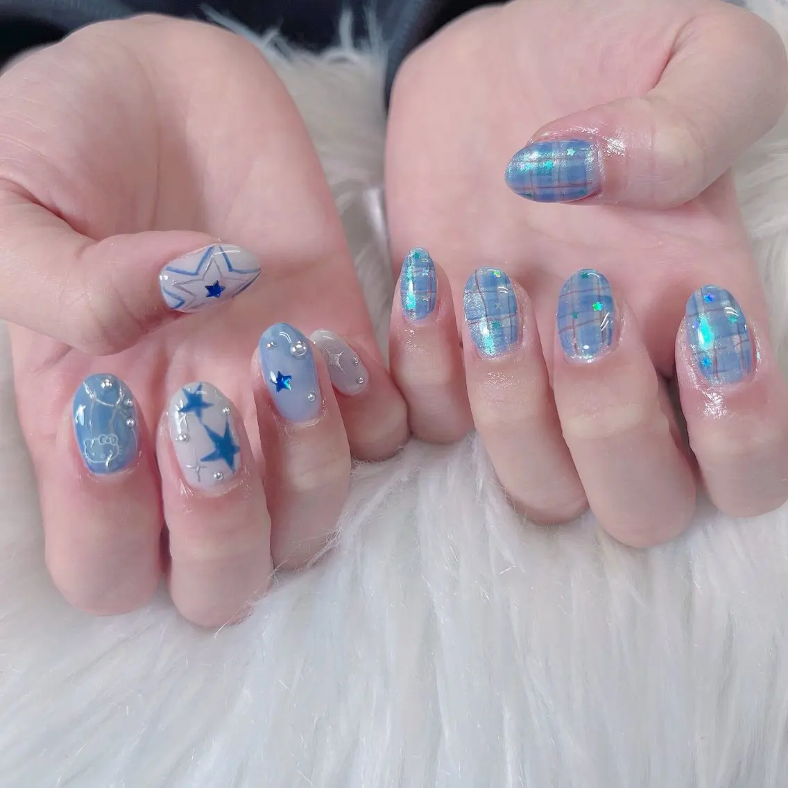 ネイル Maya 🧊🫧‪／渋谷のネイルデザイン