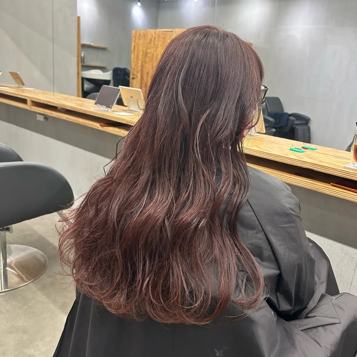 ロング カラー N/デザインカラー 🌿ナギのヘアスタイル