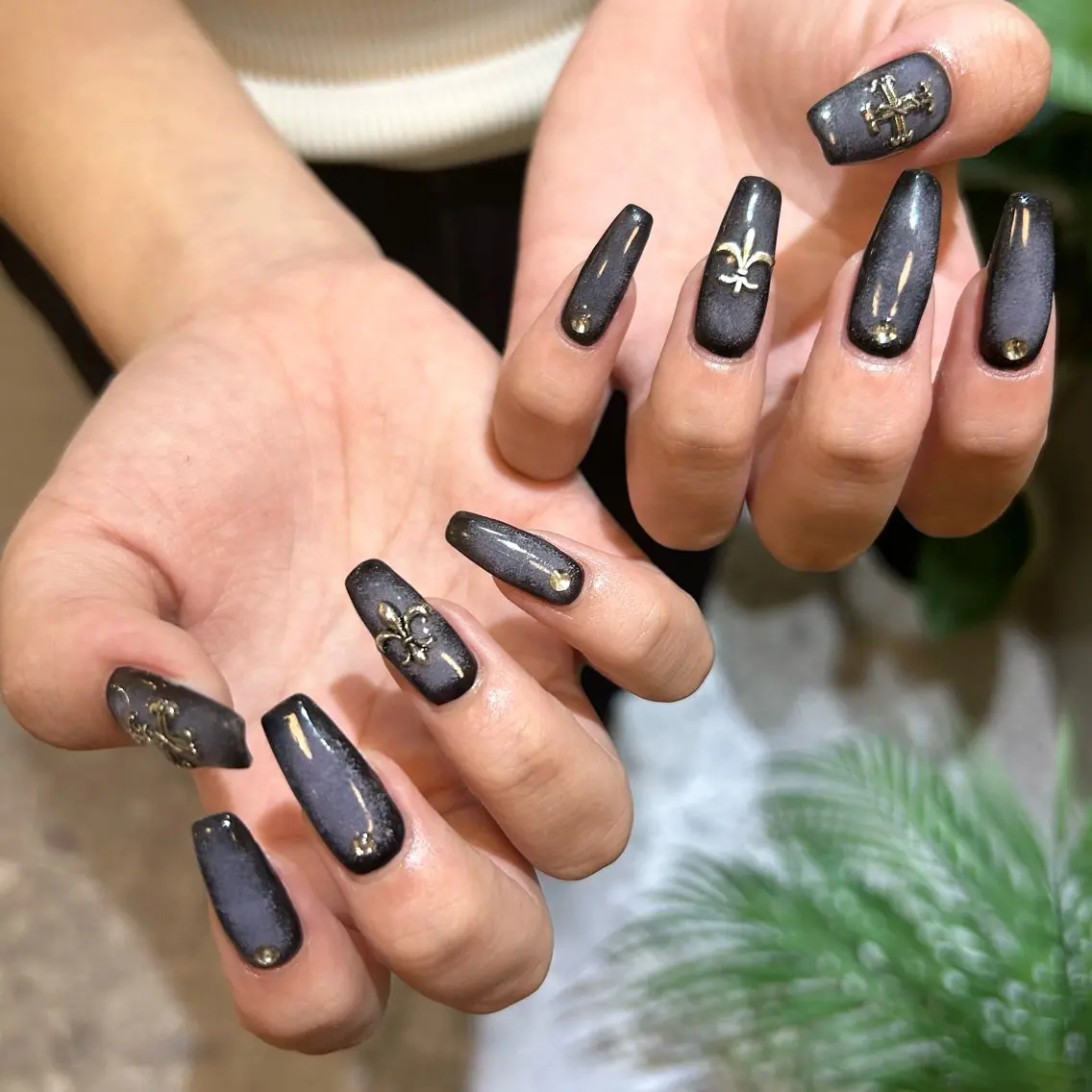 ネイル アートネイル ハンドネイル 💅🏽 SHIORI🌙のネイルデザイン