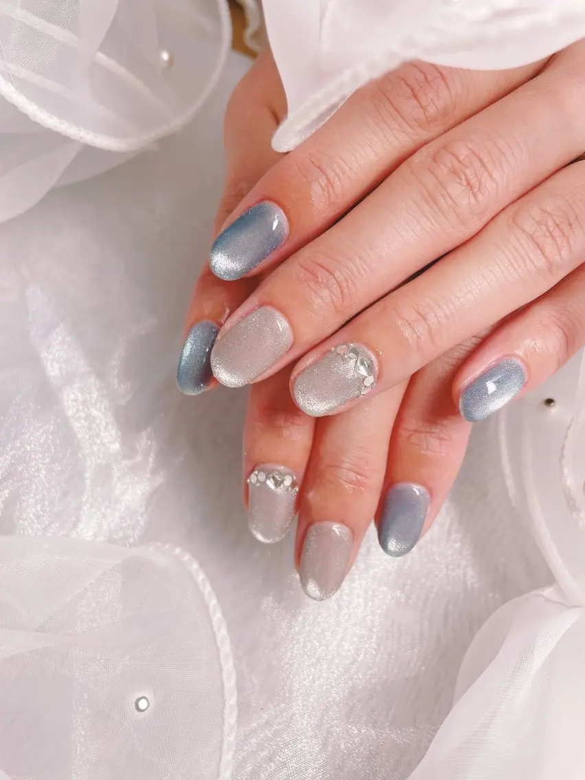ネイル マグネットネイル 持ち込み ハンドネイル ハンドケア GAL_NAIL Miraiのネイルデザイン