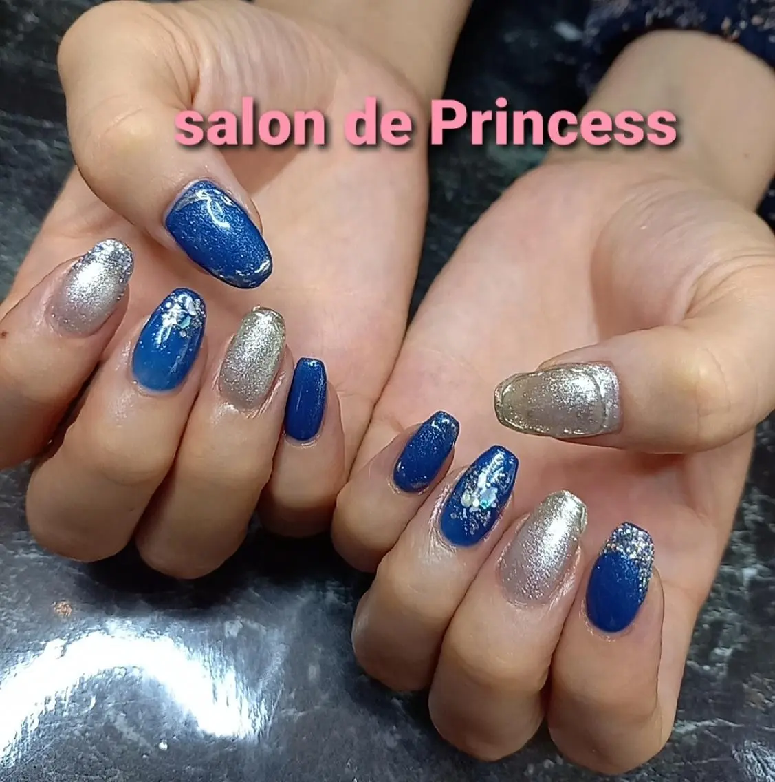 ネイル マグネットネイル salon de  Princessのネイルデザイン
