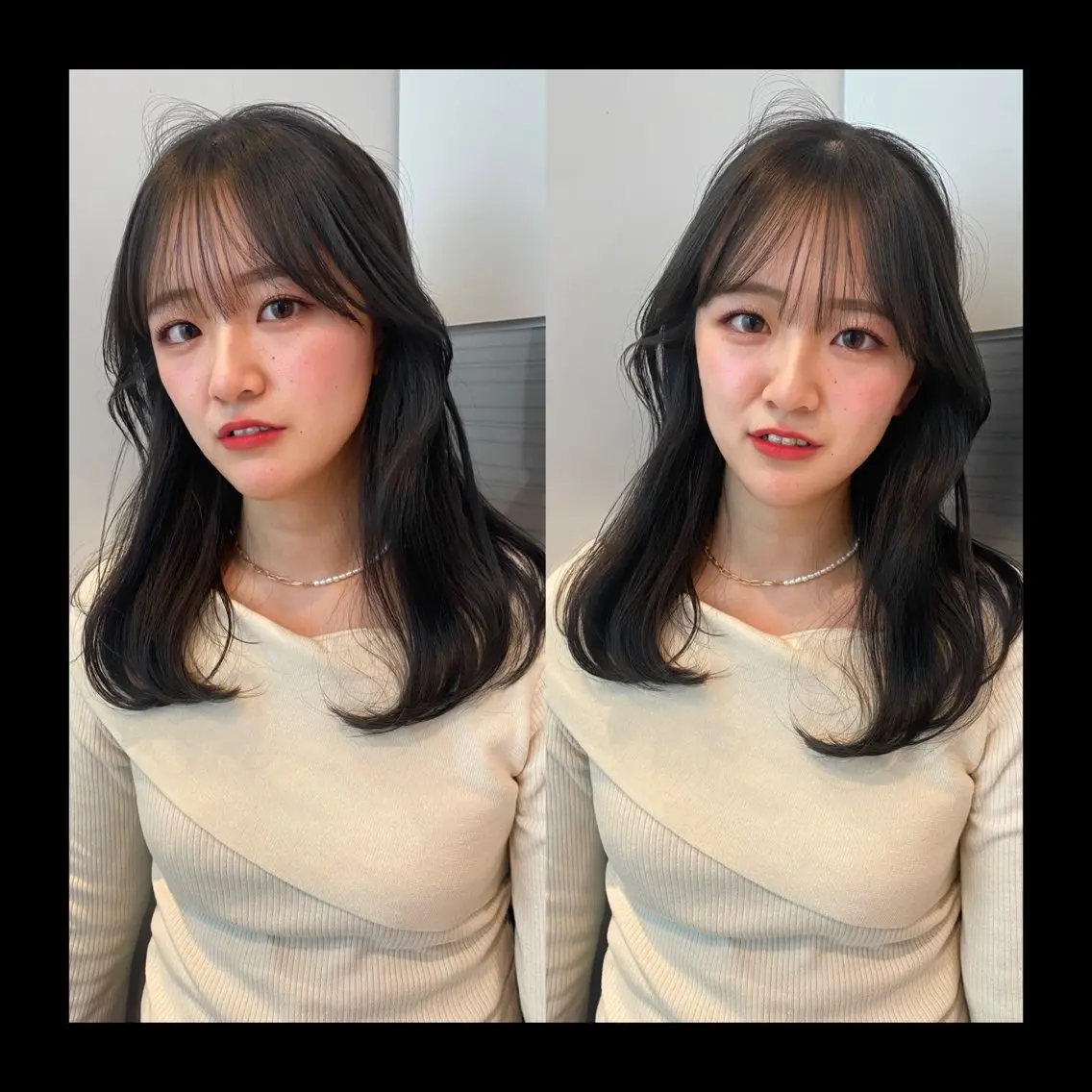 ロング カラー ブリーチ ブリーチなしカラー カット ヘアカラー トリートメント mai / linoah˚✧のヘアスタイル