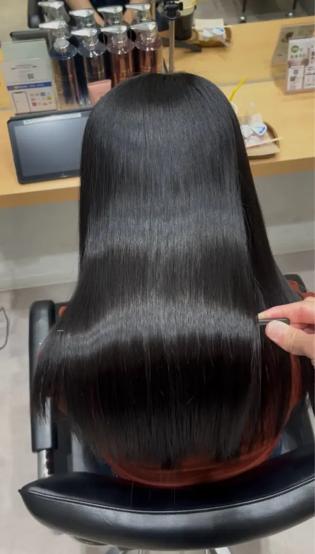 ミディアム 髪質改善 トリートメント トリートメント 髪質改善ヘアケア 艶髪特化/上田のヘアスタイル