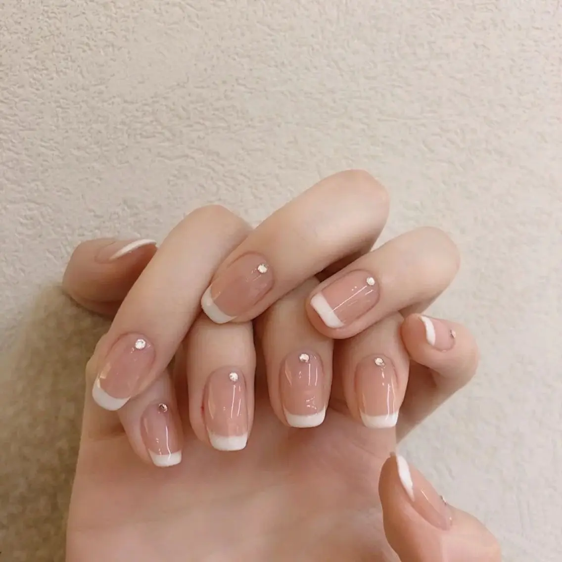 ネイル フレンチネイル ゆ いのネイルデザイン