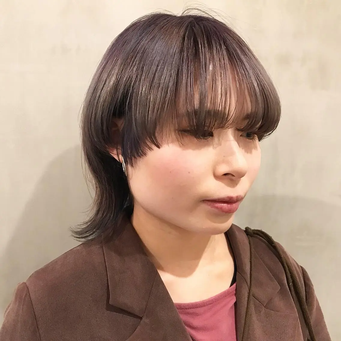 ミディアム カラー カット ヘアカラー トリートメント 優作 〜圧倒的信頼〜のヘアスタイル