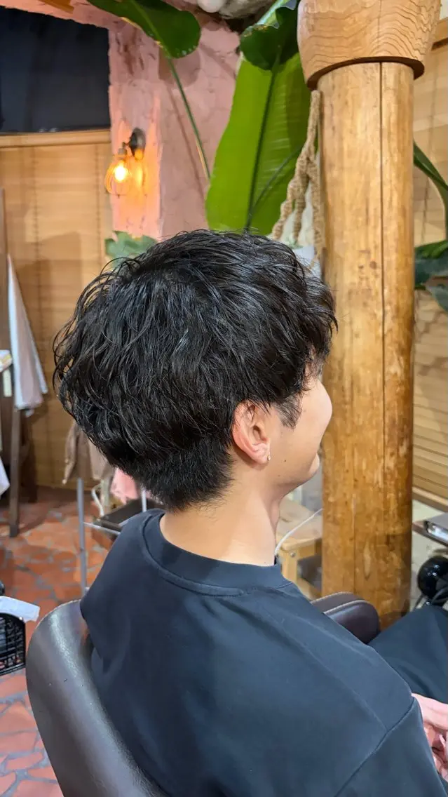 パーマ 千葉 香奈のヘアスタイル