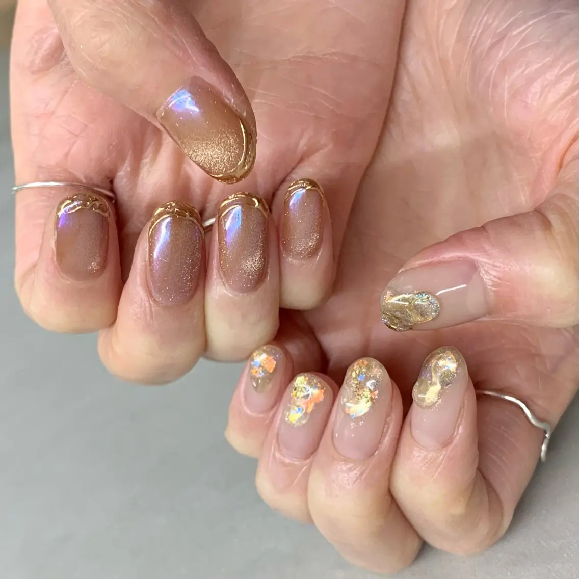 ネイル ハンドネイル 新宿ニュアンスネイル makotoのネイルデザイン