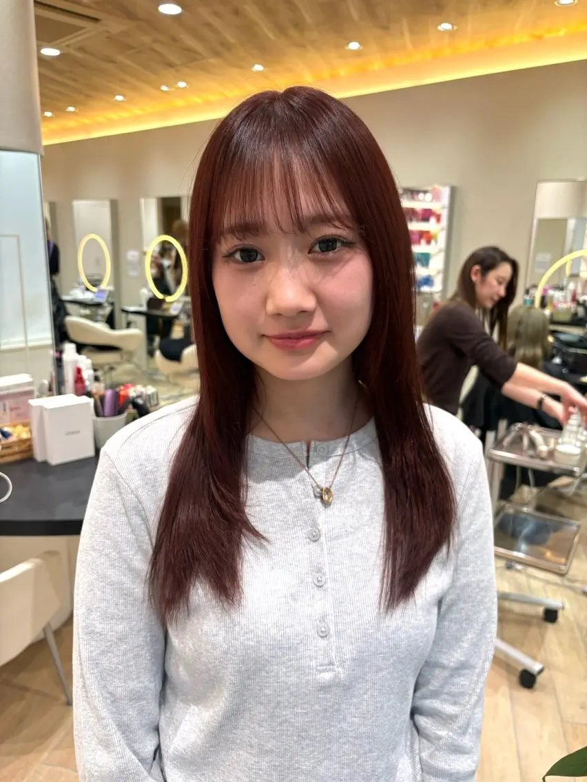 セミロング レイヤー/ハイライト /🩶HINAのヘアスタイル
