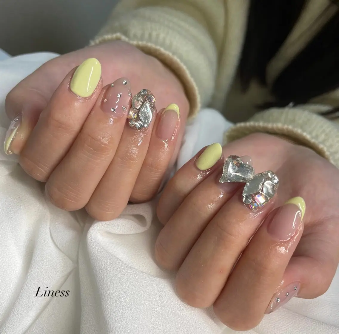 ネイル 持ち込み nailsalon Linessのネイルデザイン