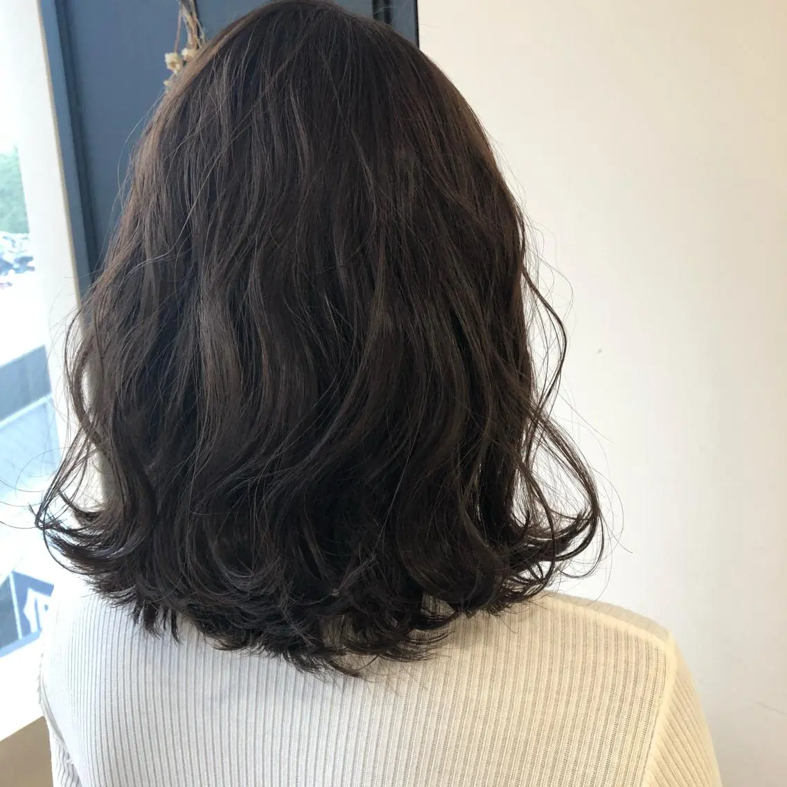 ミディアム カラー 金子 富士のヘアスタイル