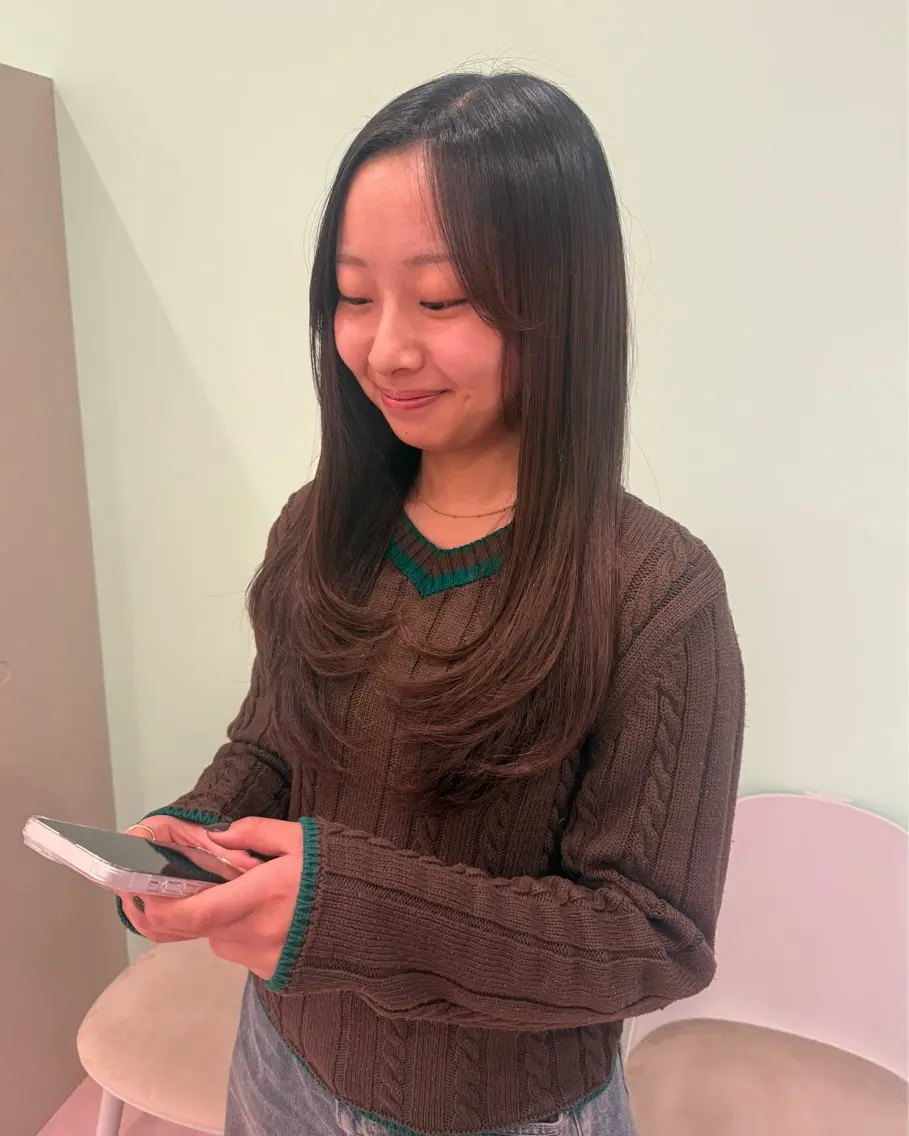 ロング 🤍静岡/影島 李有/美容院🎀のヘアスタイル