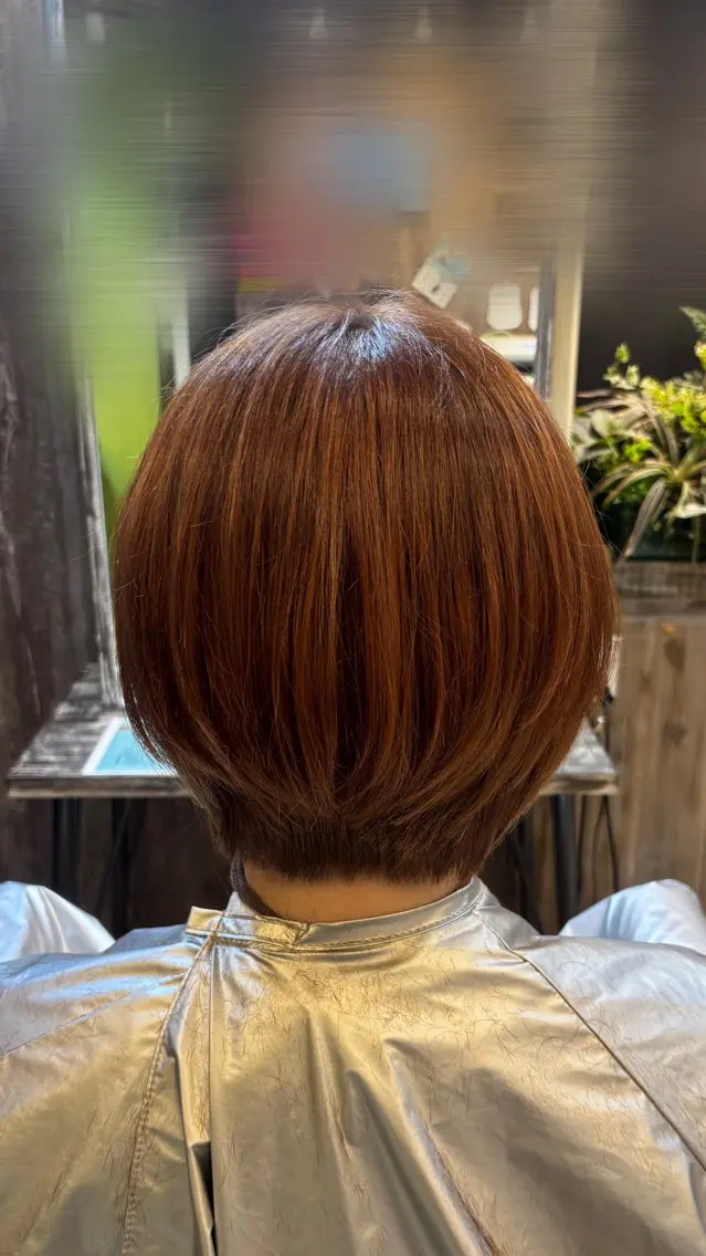 ショート 上田 良夢のヘアスタイル