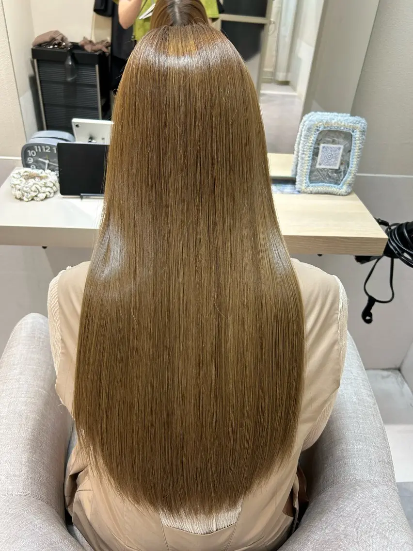 【10名様限定】メンテナンスカット+髪質改善水素トリートメント🌿撮影込み/セミロング〜ロング限定の写真