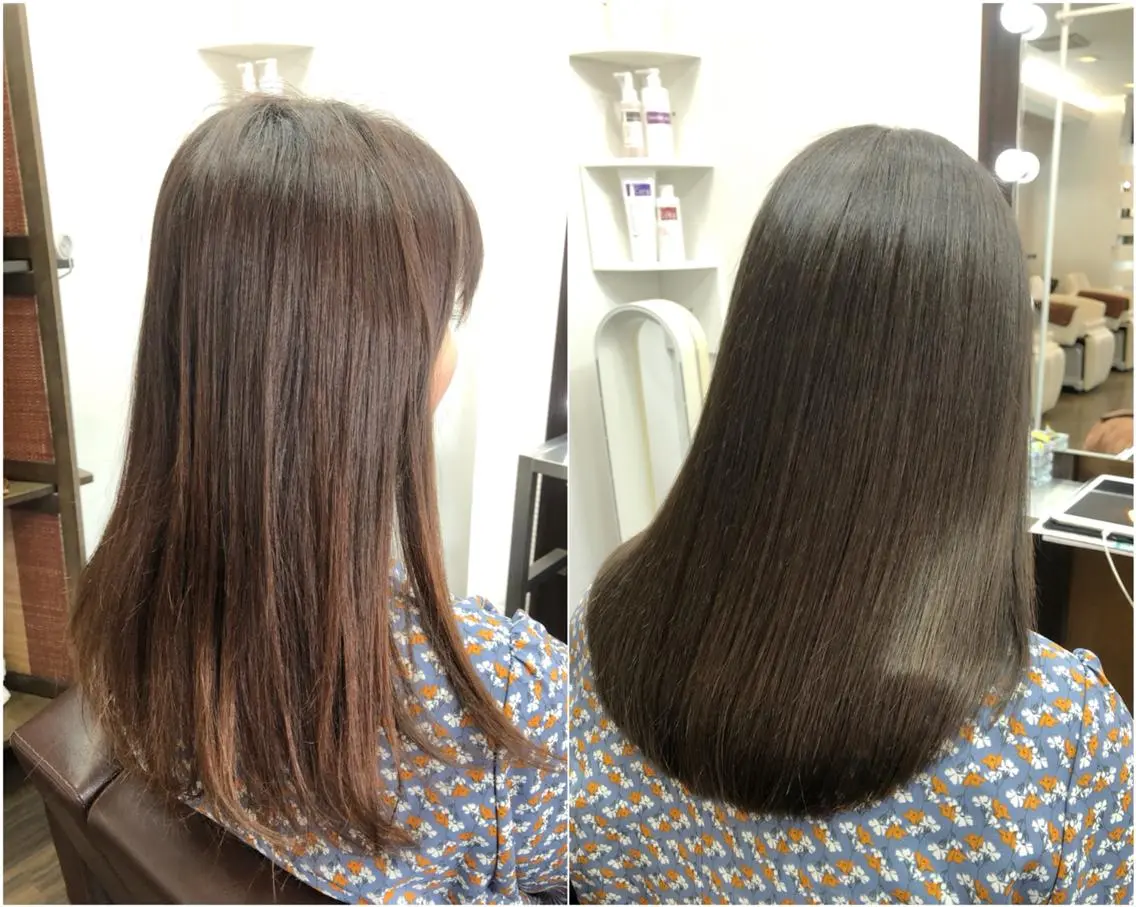 セミロング くせ毛 美髪育成salon 髪質改善 FORMAのヘアスタイル
