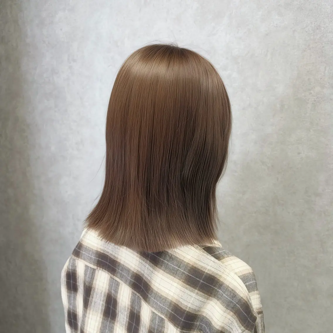 ミディアム トリートメント カット ヘアカラー すずきなつき 縮毛矯正🐰🌙のヘアスタイル