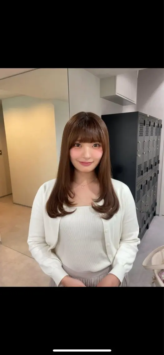 ロング レイヤーカット トリートメント カット ヘアカラー 🍑透明感カラー 🍑chizuruのヘアスタイル