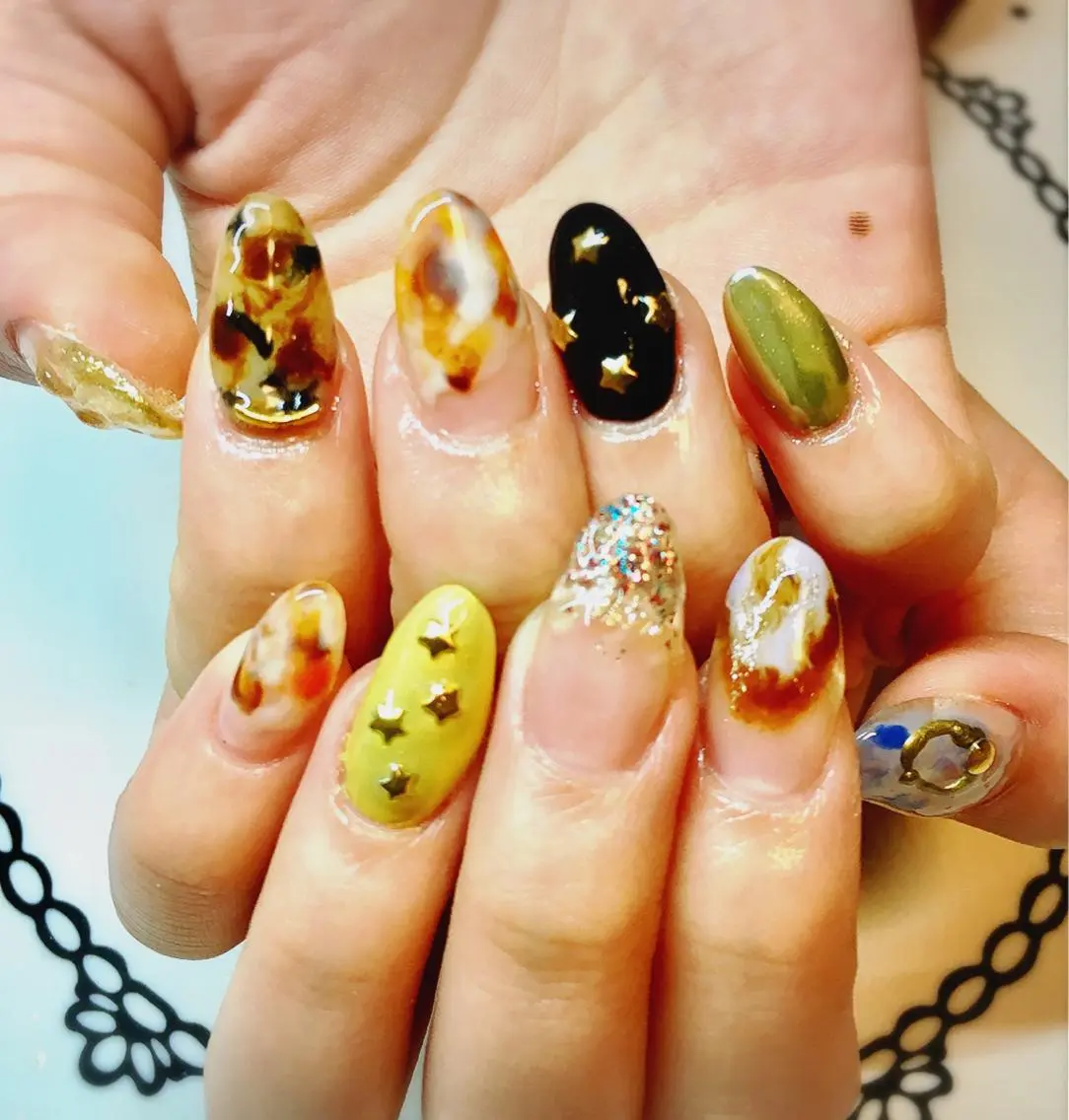 ネイル ジェルネイル スカルプネイル nailist cocoのネイルデザイン