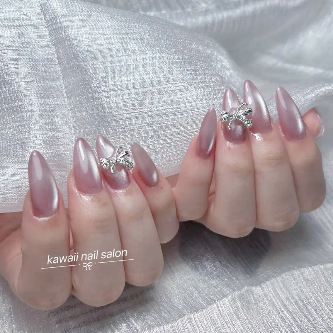 ネイル チークネイル ドット フットネイル フレンチネイル 韓国ネイル Kawaii _Nailのネイルデザイン