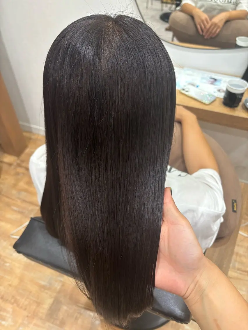 カラー 🍎エクステ/暖色 カラー🍎あyaかのヘアスタイル