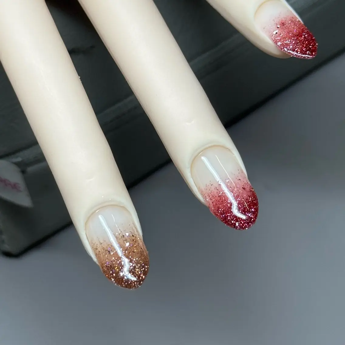 ネイル グラデーション ラメ(グリッター) ラメグラデーション A.nail ちえのネイルデザイン