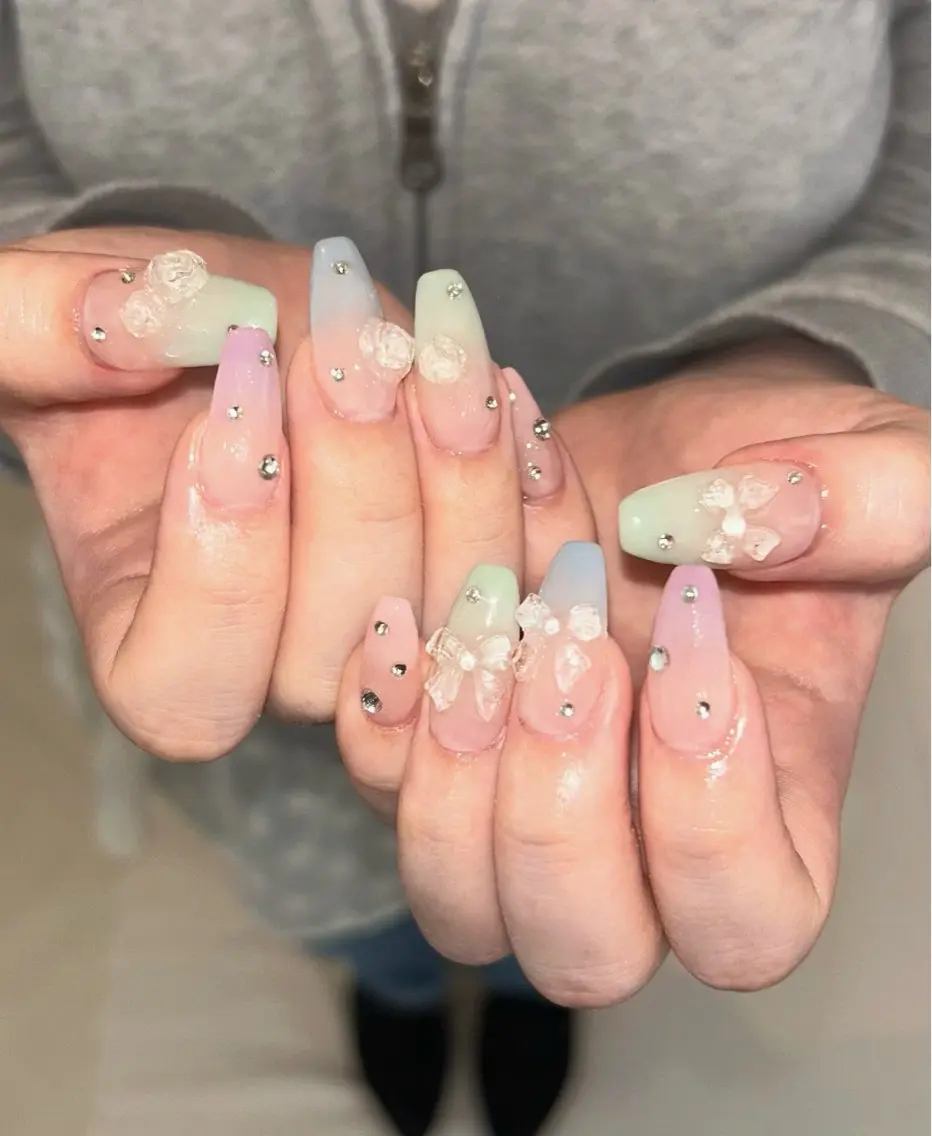 ネイル ハンドネイル mira☼ 𐦍 ☼ nailのネイルデザイン
