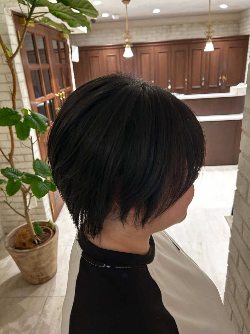 ショート 田島 穂乃花のヘアスタイル