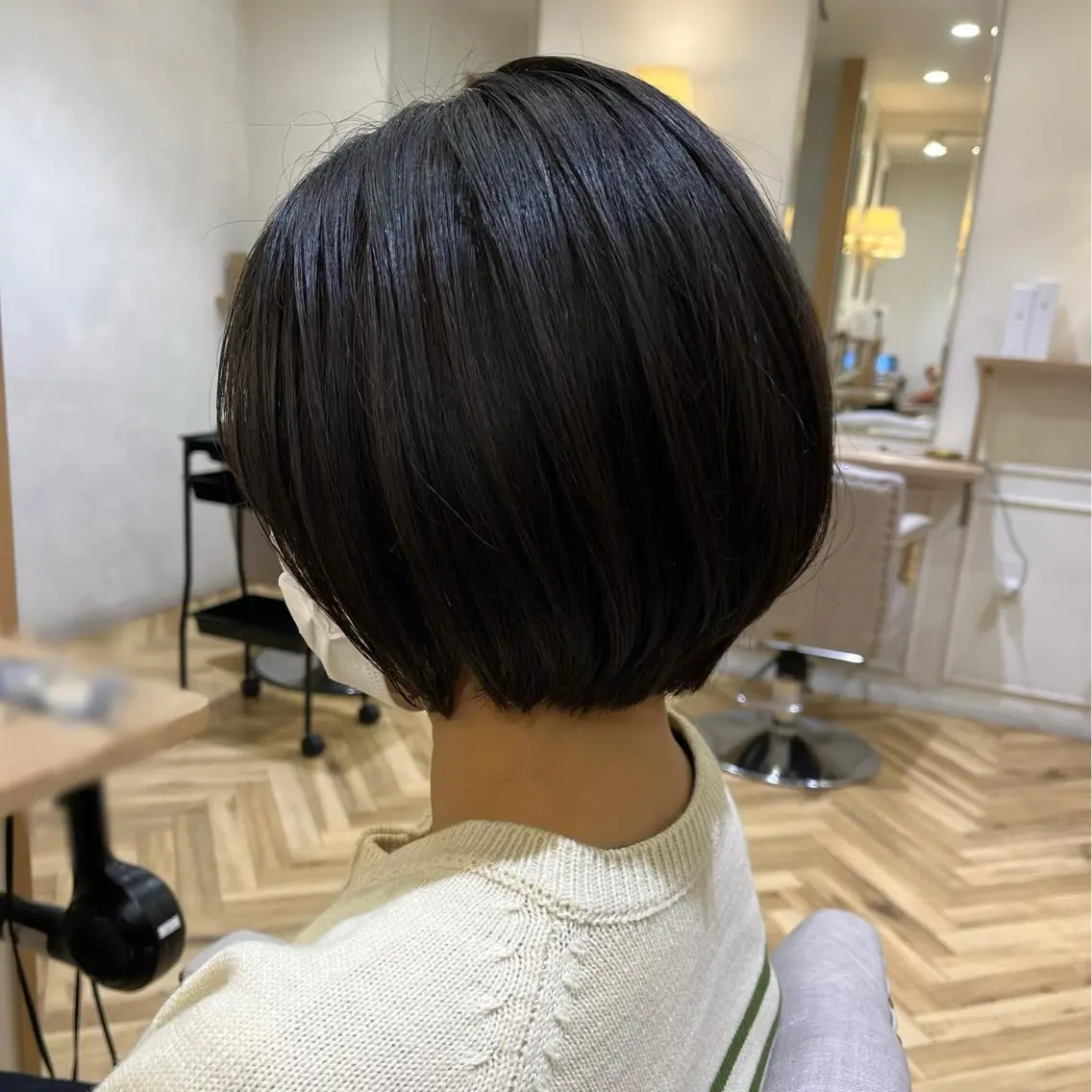 ショート カット ヘアカラー トリートメント 韓国ﾍｱ&ｼｮｰﾄ ボブ💜桑原のヘアスタイル