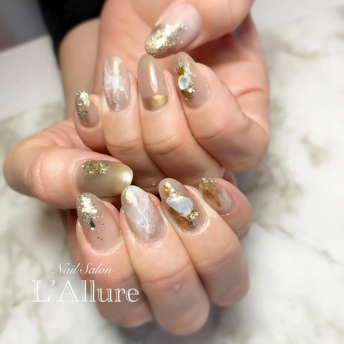ネイル ハンドネイル Nail Salon L’Allureのネイルデザイン