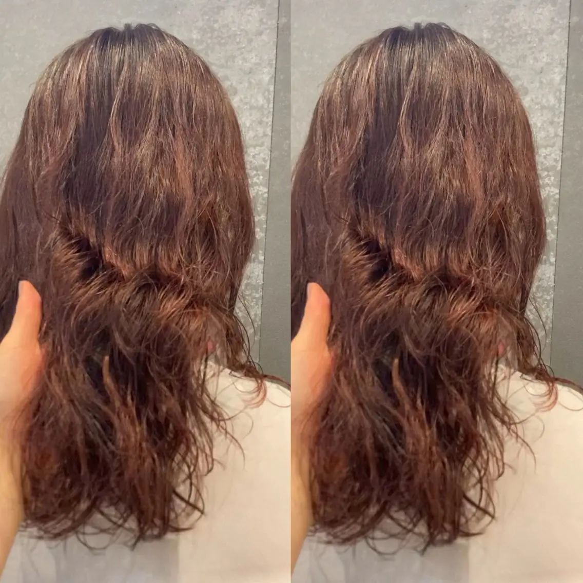 セミロング み うのヘアスタイル