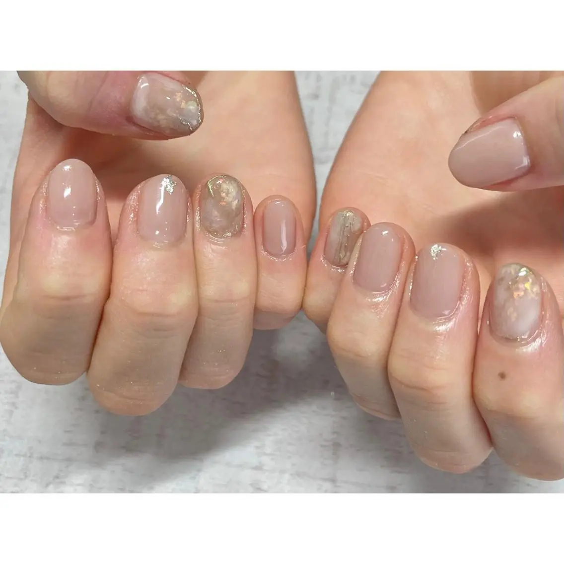 ネイル 𖡼 yumenoのネイルデザイン