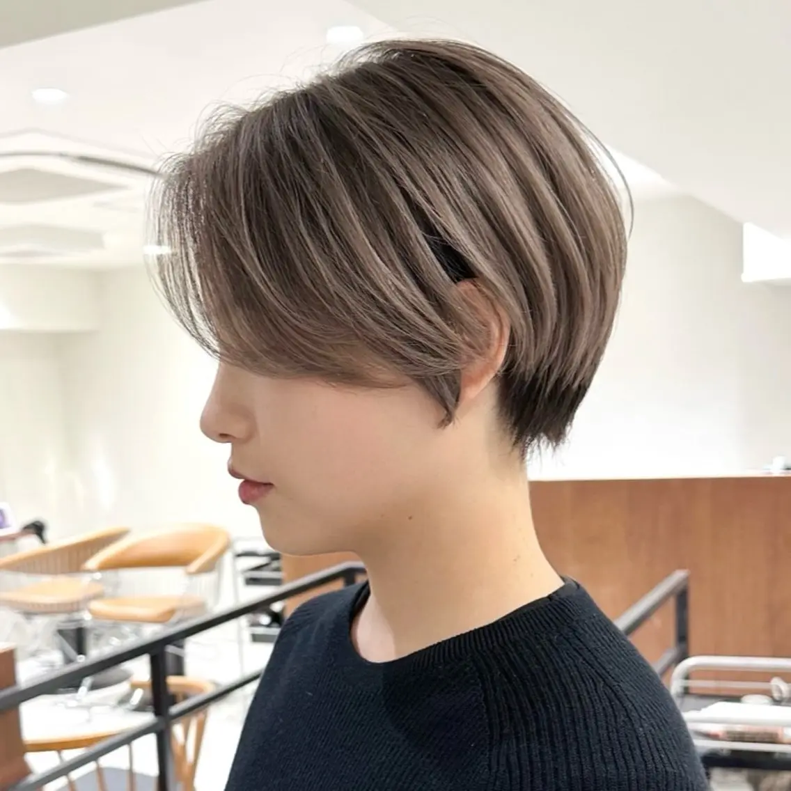 ショート カット ヘアカラー ショート特化✨ 津々美のヘアスタイル