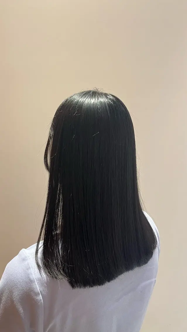 セミロング 髪質改善 トリートメント 森 美夕のヘアスタイル