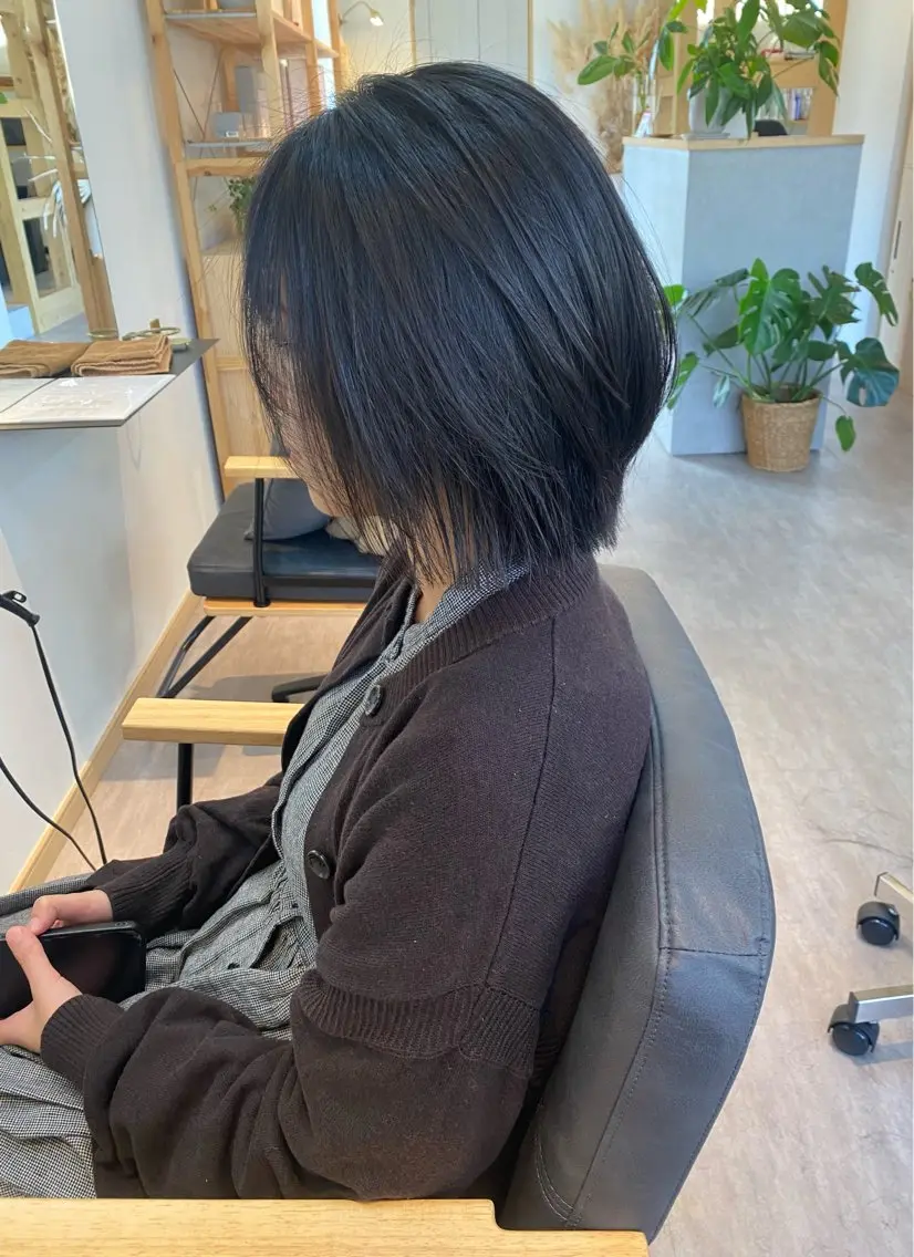 ショート カラー カット ヘアカラー トリートメント 内野 友貴のヘアスタイル
