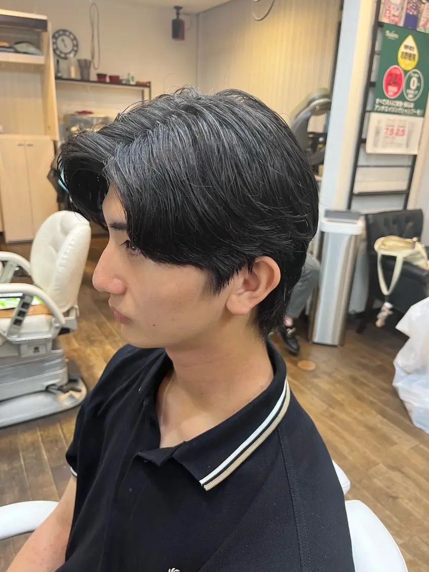 メンズカットの写真