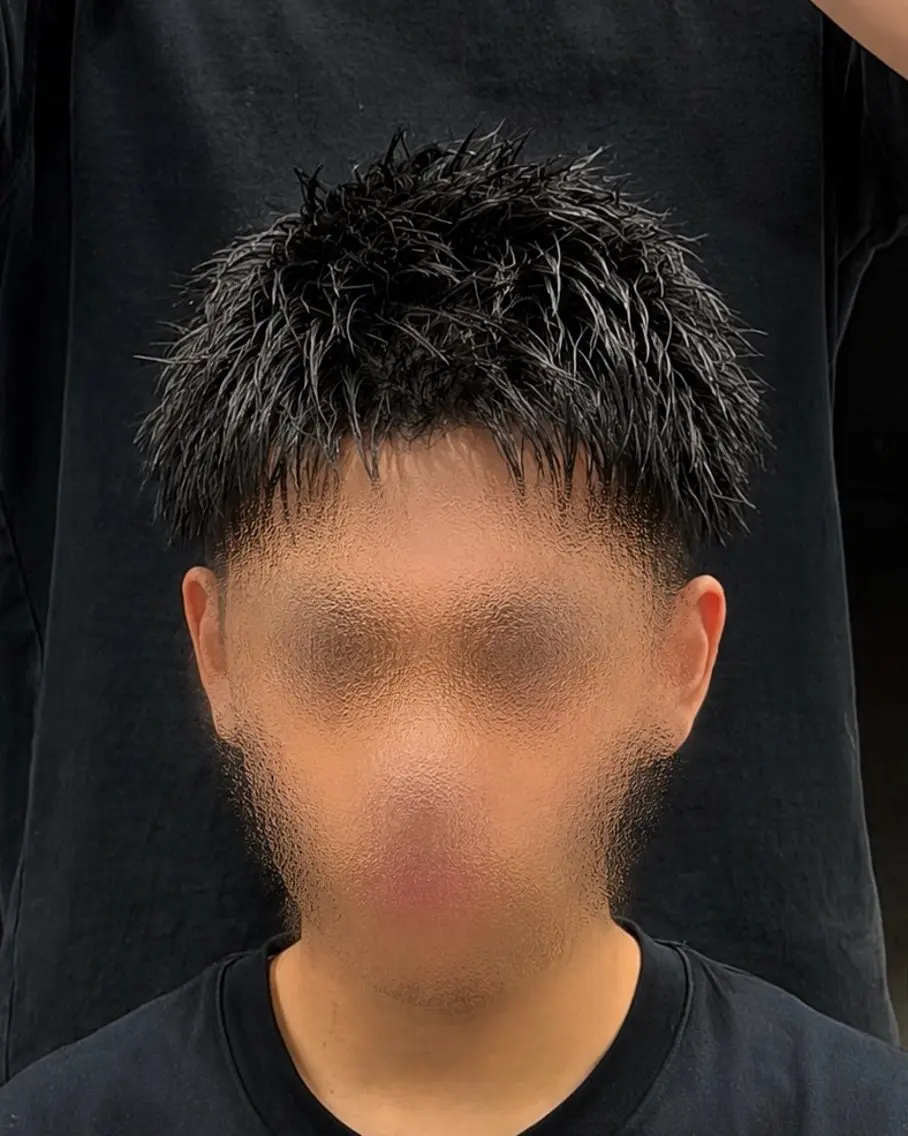 ショート カット メンズ特化／短髪 石飛皓平のヘアスタイル