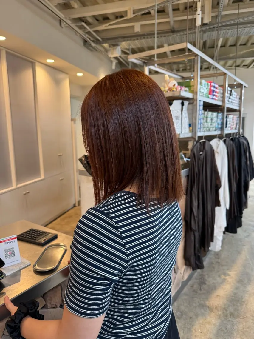 ミディアム カラー ヘアカラー fand / HINAのヘアスタイル
