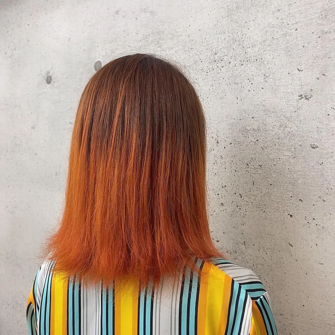 セミロング カラー TELA HAIR 石岡♡aikaのヘアスタイル