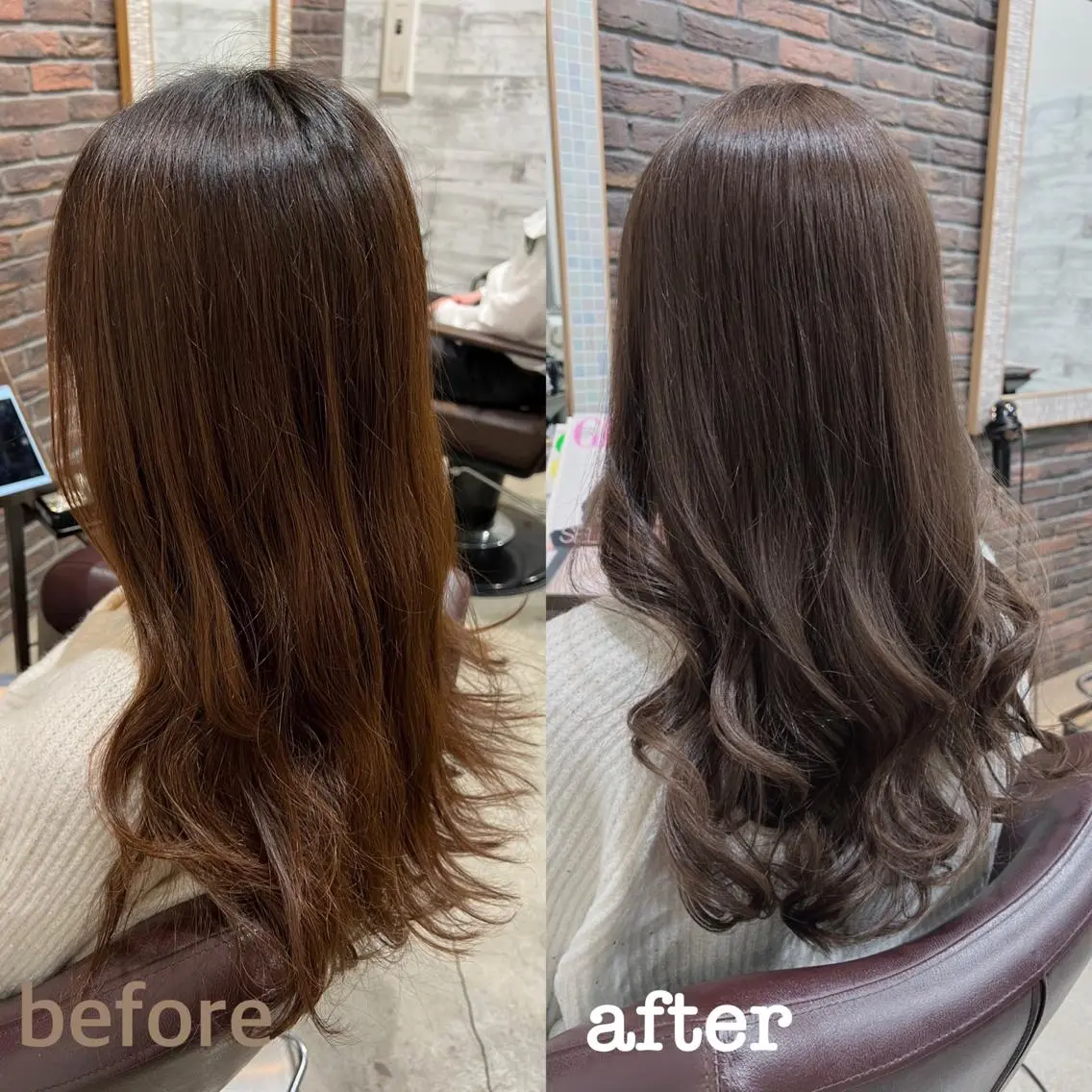 ロング カラー ヘアアレンジ キッズ バレイヤージュ ブリーチ ケアブリーチ 透明感カラー デザインカラー カット ヘアカラー トリートメント 五反田 美容院☆張 明星☆韓国ヘアのヘアスタイル